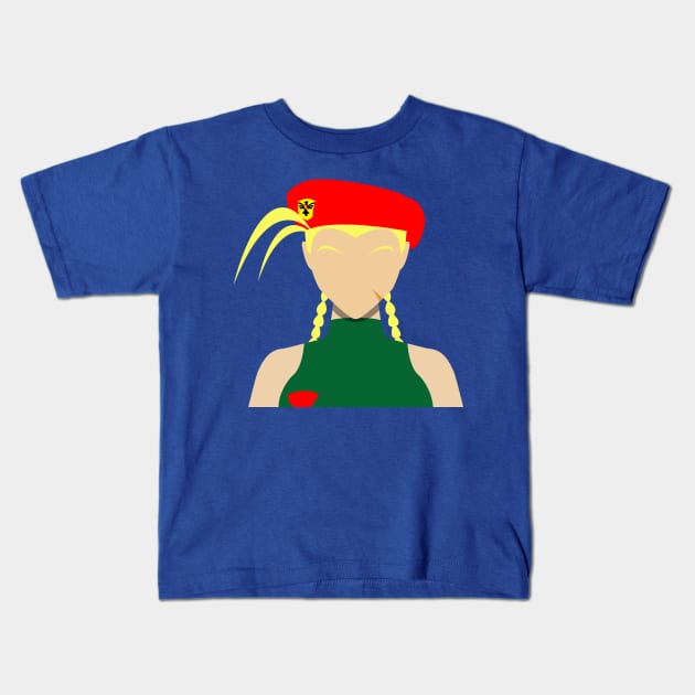 Cammy Vector Kids T-Shirt by MagicFlounder